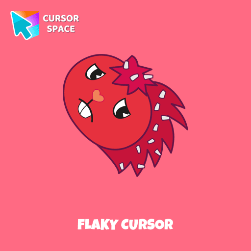 Flaky cursor arrow cursor